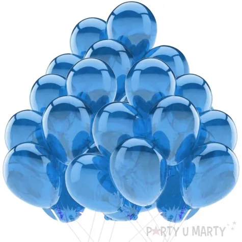balony 10 crystal belbal blue 100 szt