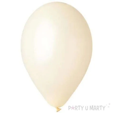 balony 10 pastel gemar ivory 100 szt