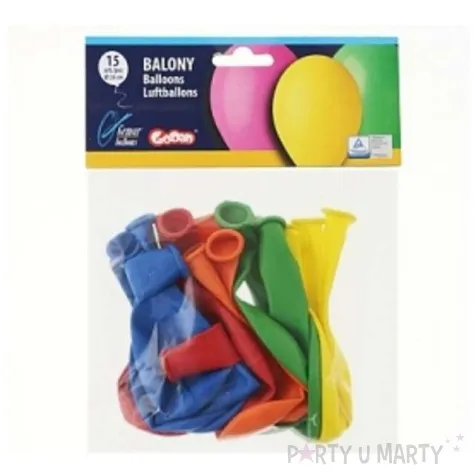 balony 10 pastel gemar mix 15 szt