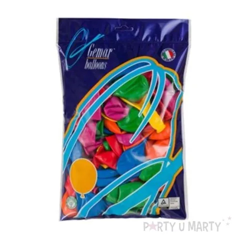 balony 10 pastel gemar mix 50 szt