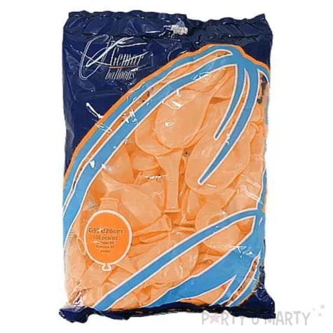 balony 10 pastel gemar peach 100 szt