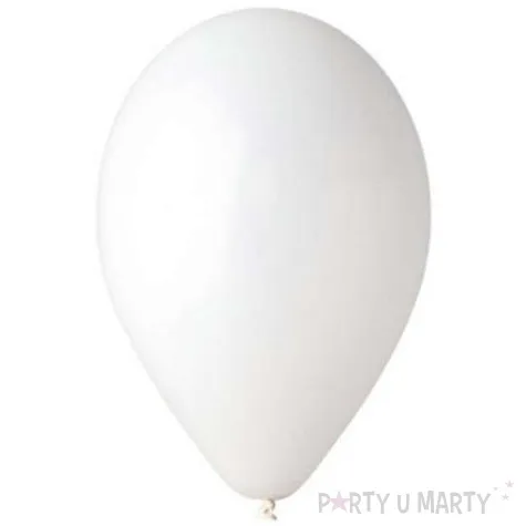 balony 10 pastel gemar white 500 szt
