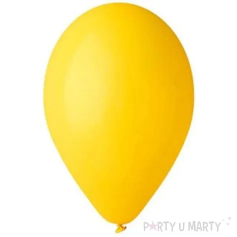 balony 10 pastel gemar yellow 100 szt