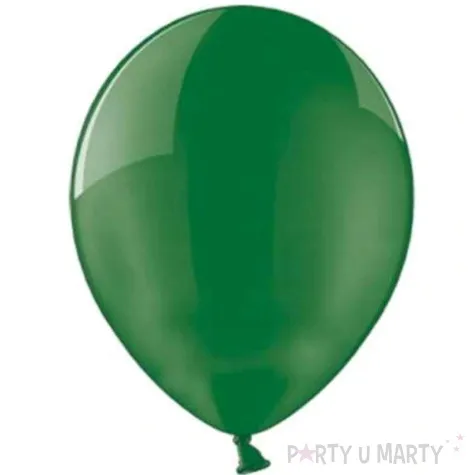 balony 10c crystal zielony partydeco 9 100 szt