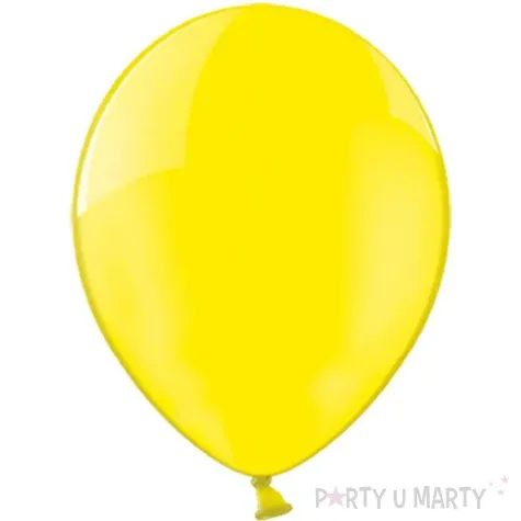 balony 10c crystal zolty partydeco 9 100 szt