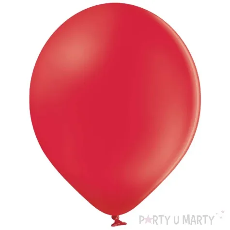 balony 10p pastel czerwony partydeco 9 100 szt