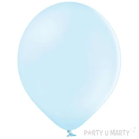 balony 10p pastel niebieski jasny partydeco 9 100 szt