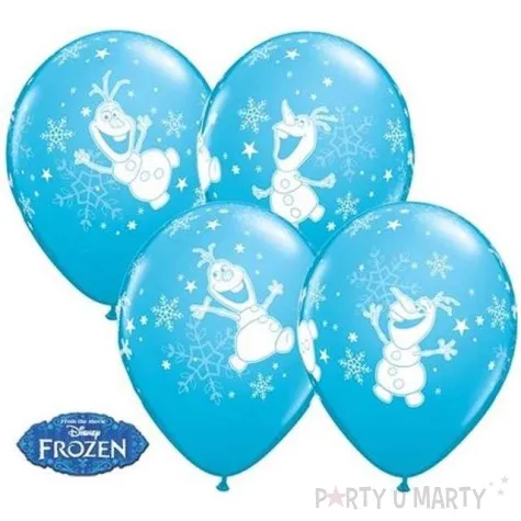 balony 11 olaf dancing qualatex pastel blekitny 25 szt