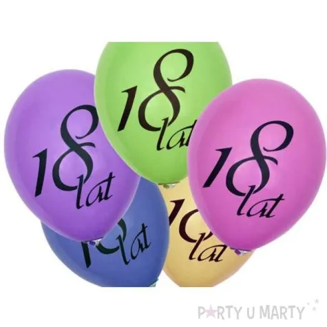 balony 12 18 lat strong 6 szt