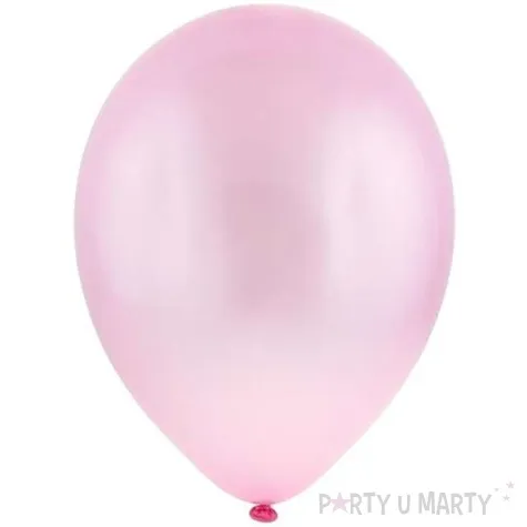 balony 12 metalik bro rozowe 100 szt