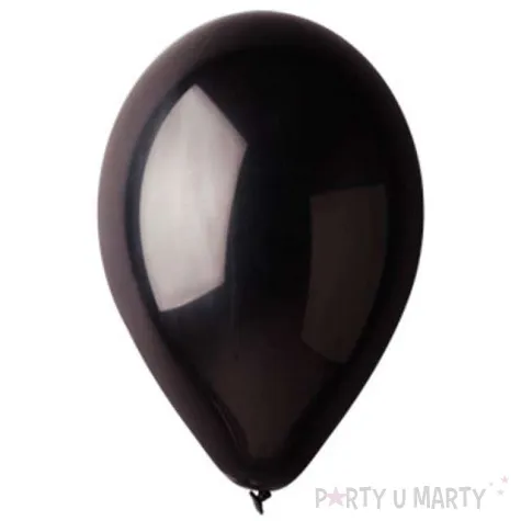 balony 12 pastel gemar black 100 szt