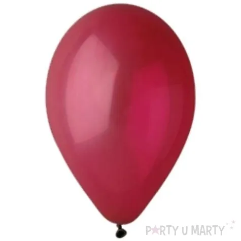 balony 12 pastel gemar burgundy 100 szt