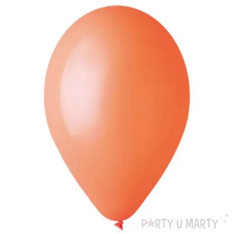 balony 12 pastel gemar orange 100 szt