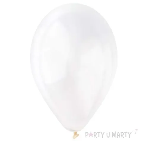 balony 12 pastel gemar transparent 100 szt