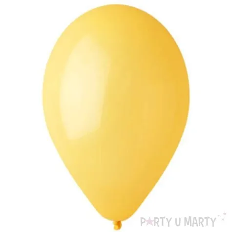 balony 12 pastel gemar yellow 100 szt