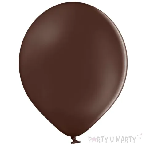 balony 12p pastel brazowy ciemny partydeco 10 5 100 szt