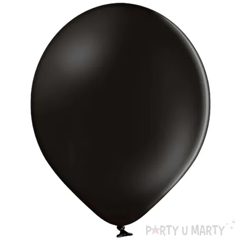 balony 12p pastel czarny partydeco 10 5 100 szt