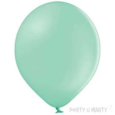 balony 12p pastel mietowy partydeco 10 5 100 szt