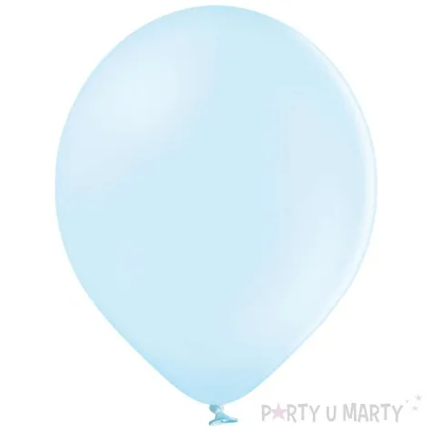 balony 12p pastel niebieski jasny partydeco 10 5 100 szt