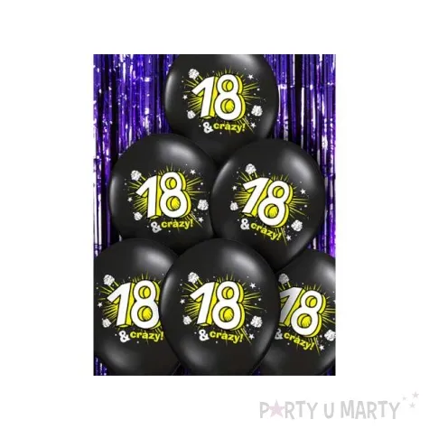 balony 14 18 crazy strong pastel black 50 szt