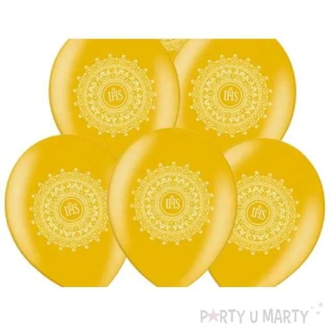 balony 14 ihs strong metallic gold 50 szt