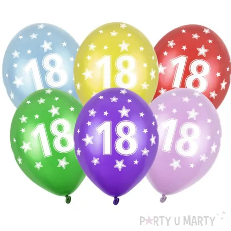 balony 14 liczba 18 strong metallic mix 50 szt
