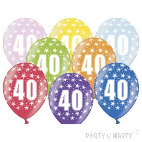 balony 14 liczba 40 belbal metallic mix 50 szt