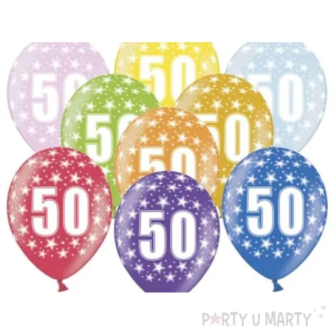 balony 14 liczba 50 belbal metallic mix 50 szt