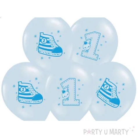 balony 14 trampek 1 belbal pastel baby blue 50 szt