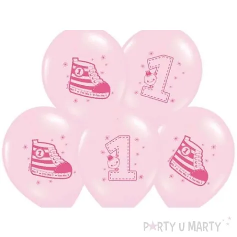 balony 14 trampek 1 belbal pastel baby pink 50 szt