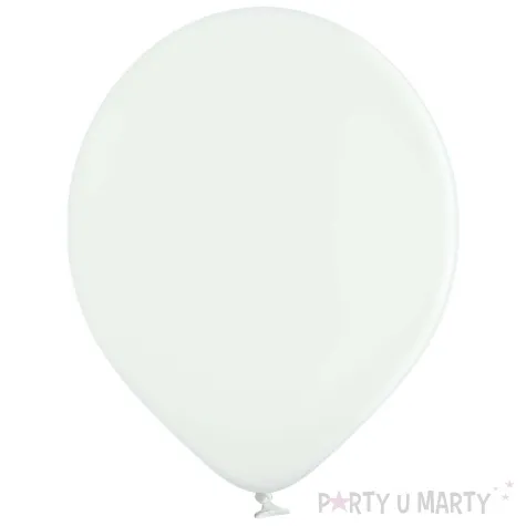 balony 14p pastel bialy partydeco 12 100 szt