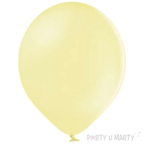 balony 14p pastel zolty jasny partydeco 12 100 szt