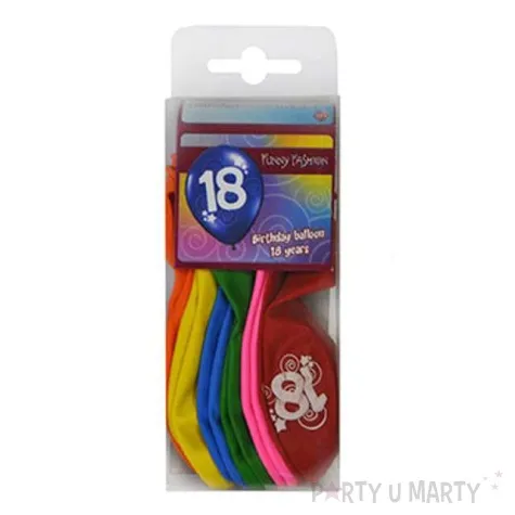 balony 18 pastel mix funny fashion 12 12 szt