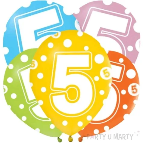 balony 5 lat mix godan 12 5 szt
