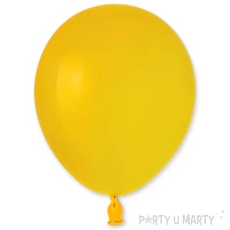 balony 5 pastel gemar yellow 100 szt