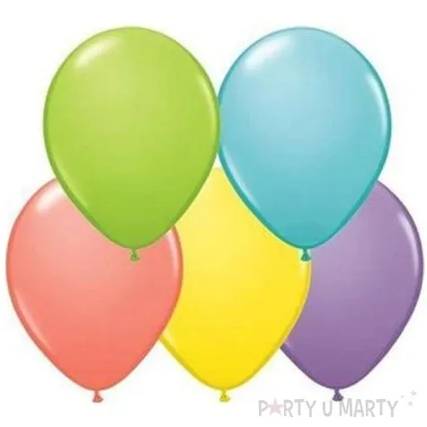 balony 5 pastel qualatex mix sorbet 100 szt