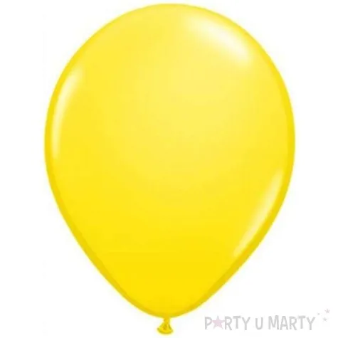 balony 5 pastel qualatex yellow 100 szt