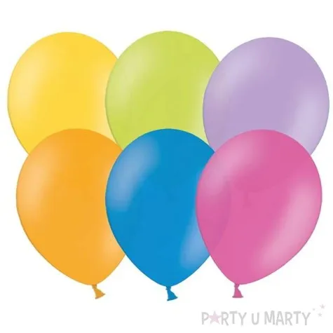 balony 5 pastel strong mix 100 szt