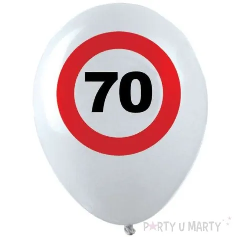 balony 70 traffic birthday pastel mix funny fashion 12 12 szt