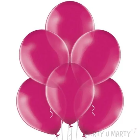 balony b105 crystal fuksjowy belbal 12 100 szt