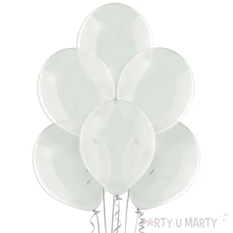 balony b105 crystal transparentny belbal 12 100 szt