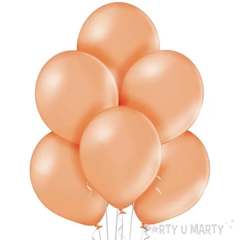 balony b105 metallic rozowo zloty belbal 12 100 szt