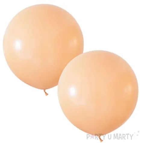 balony beauty and charm makaronowe lososiowy godan 24 2 szt