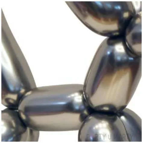 balony beauty and charm modeliny 260 grafitowy platynowy godan 50 szt