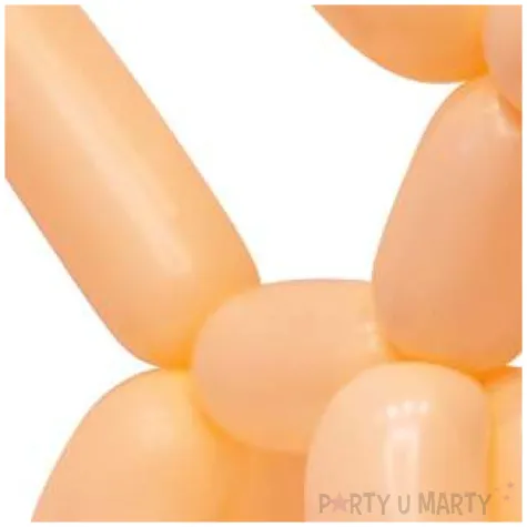 balony beauty and charm modeliny 260 lososiowy pastel godan 50 szt