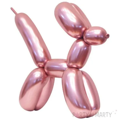 balony beauty and charm modeliny 260 rozowy platynowy godan 50 szt