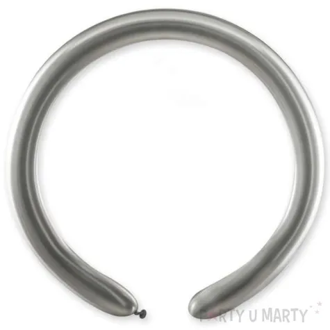 balony beauty and charm modeliny srebrny chromowany gemar 100 szt