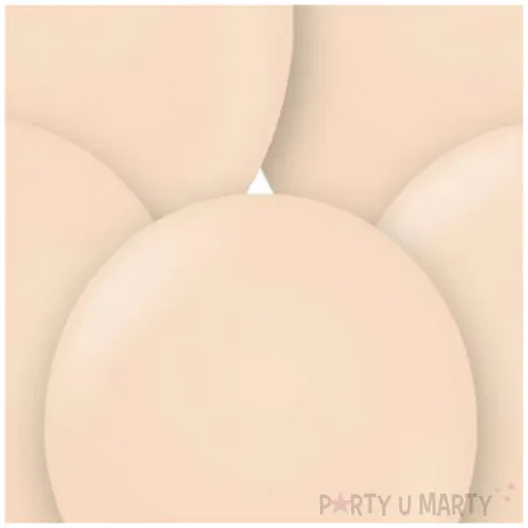 balony beauty and charm pastelowe cielisty godan 18 5 szt