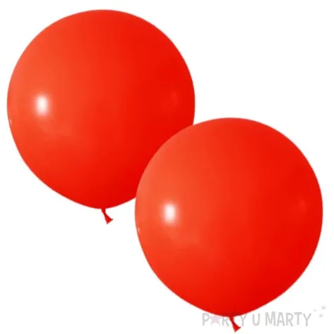 balony beauty and charm pastelowe czerwony godan 24 2 szt