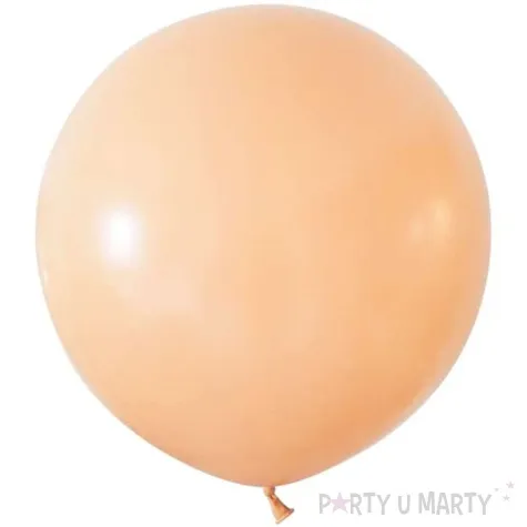 balony beauty and charm pastelowe lososiowy godan 24 2 szt